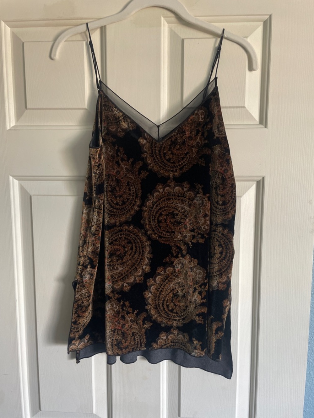Free people small tank top adjustable straps
